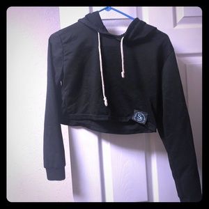 Crop top hoodie